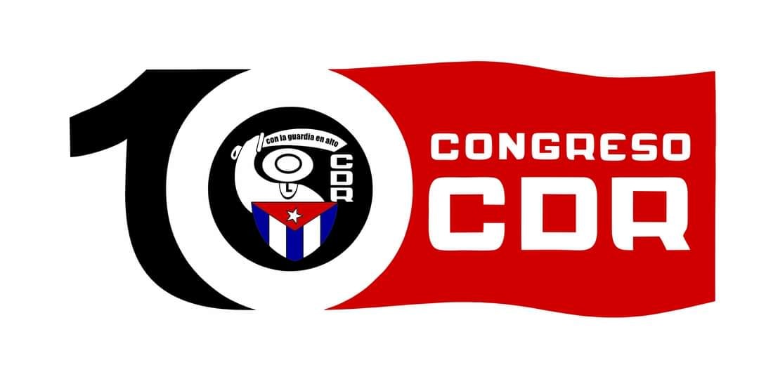 10 congreso CDR Cuba logo