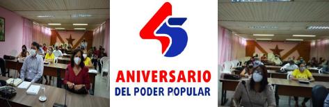 Las Tunas 45 aniversario Poder Popular 