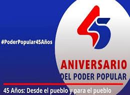 Poder Popular 45 aniversario